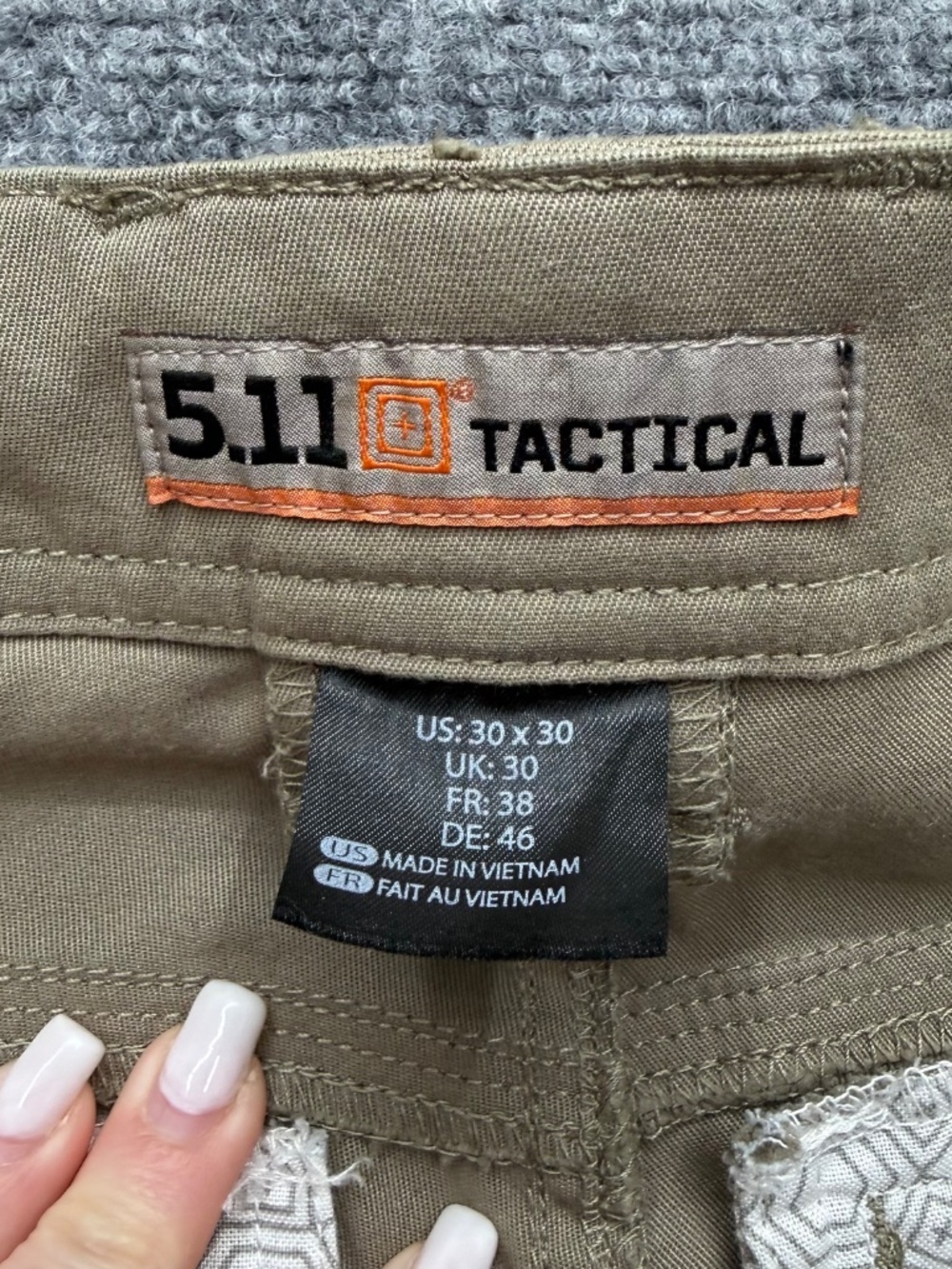 Share 5.11 Tactical Pants Mens Chinos 74481 Khaki Size 30x30 Work Pants - Picture 10 of 12
